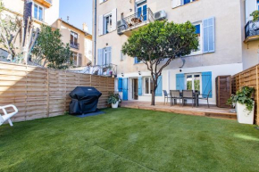 LB Vacation Rentals I A Quiet Place with Garden in the Heart of Cannes